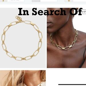 IN SEARCH OF Soko Jewelry Capsule Chain Link Necklace